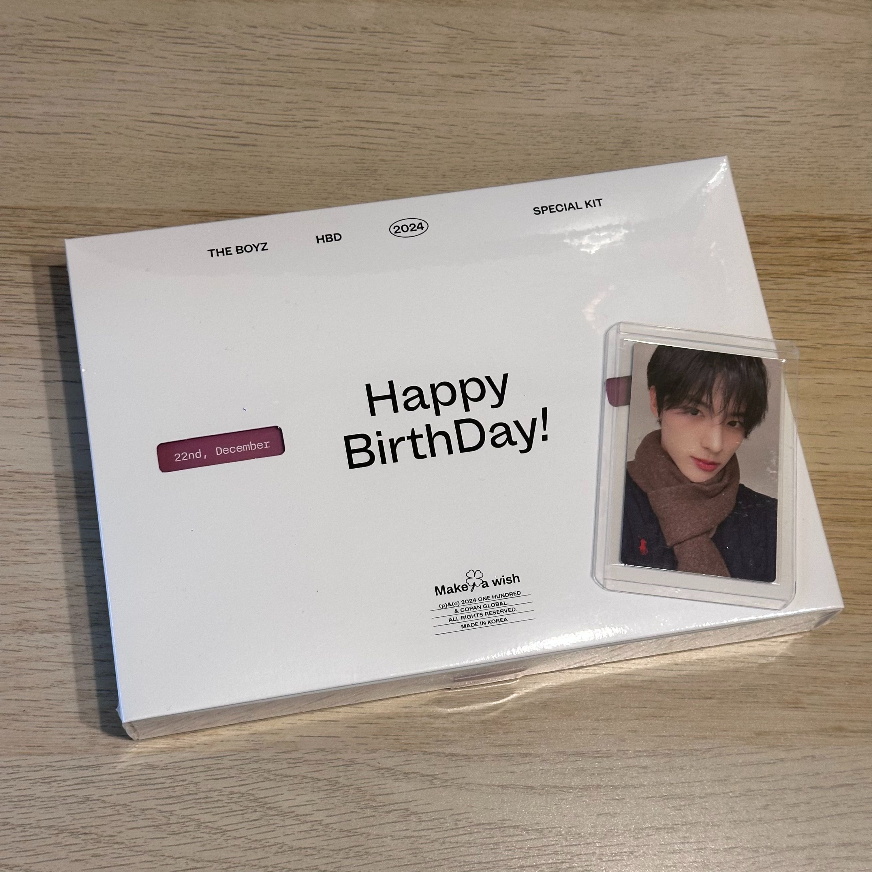 （全新）THEBOYZ ERIC 孫英宰 孫艾力 生日禮盒