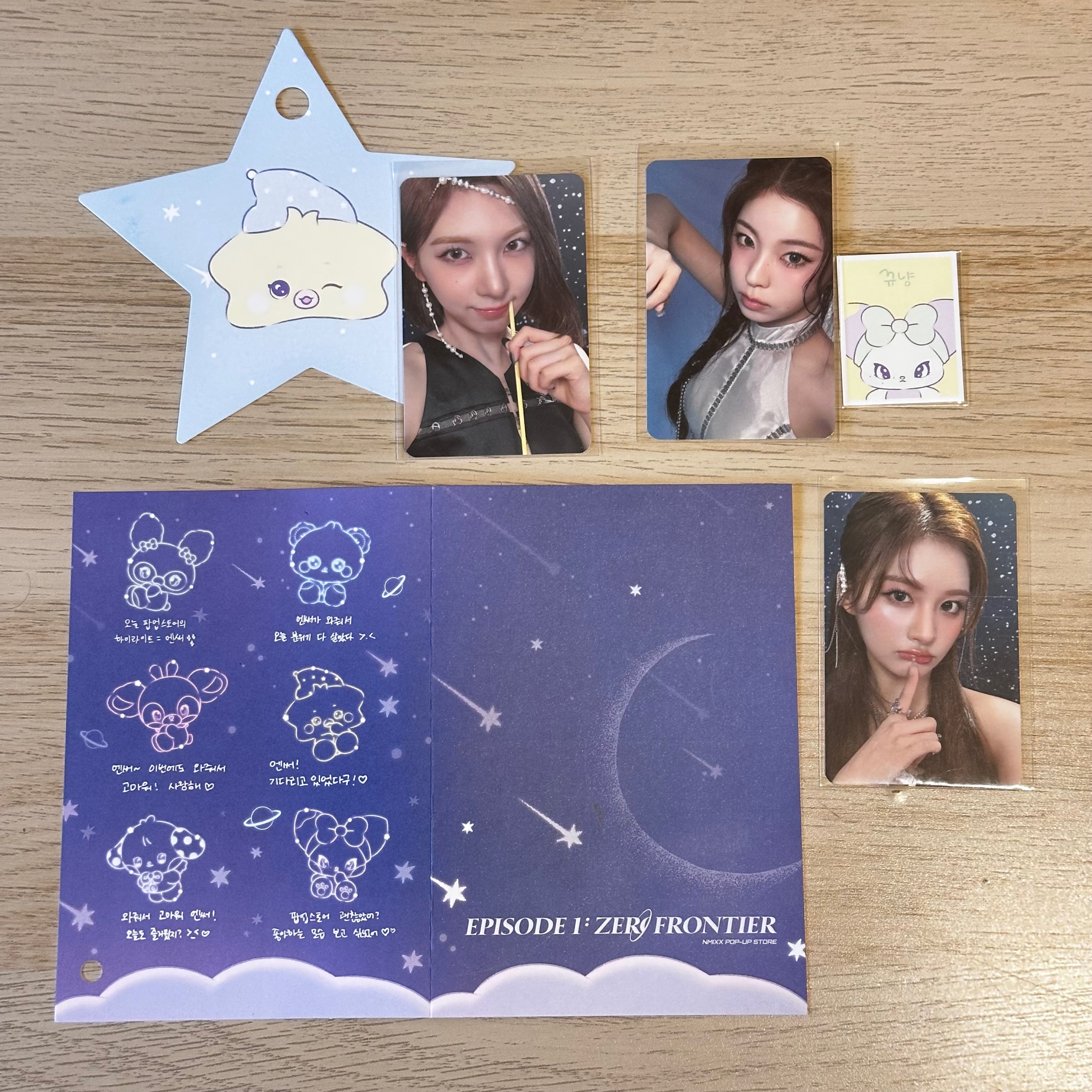 NMIXX線下快閃店的小卡