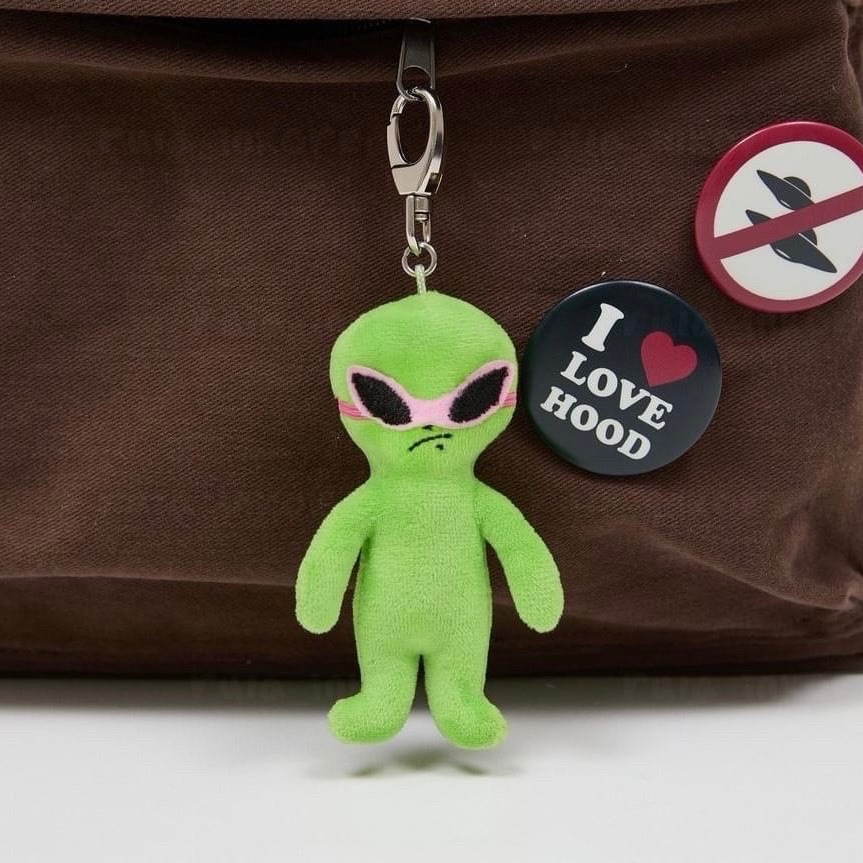 HOODHOOD 外星人吊飾👽💚