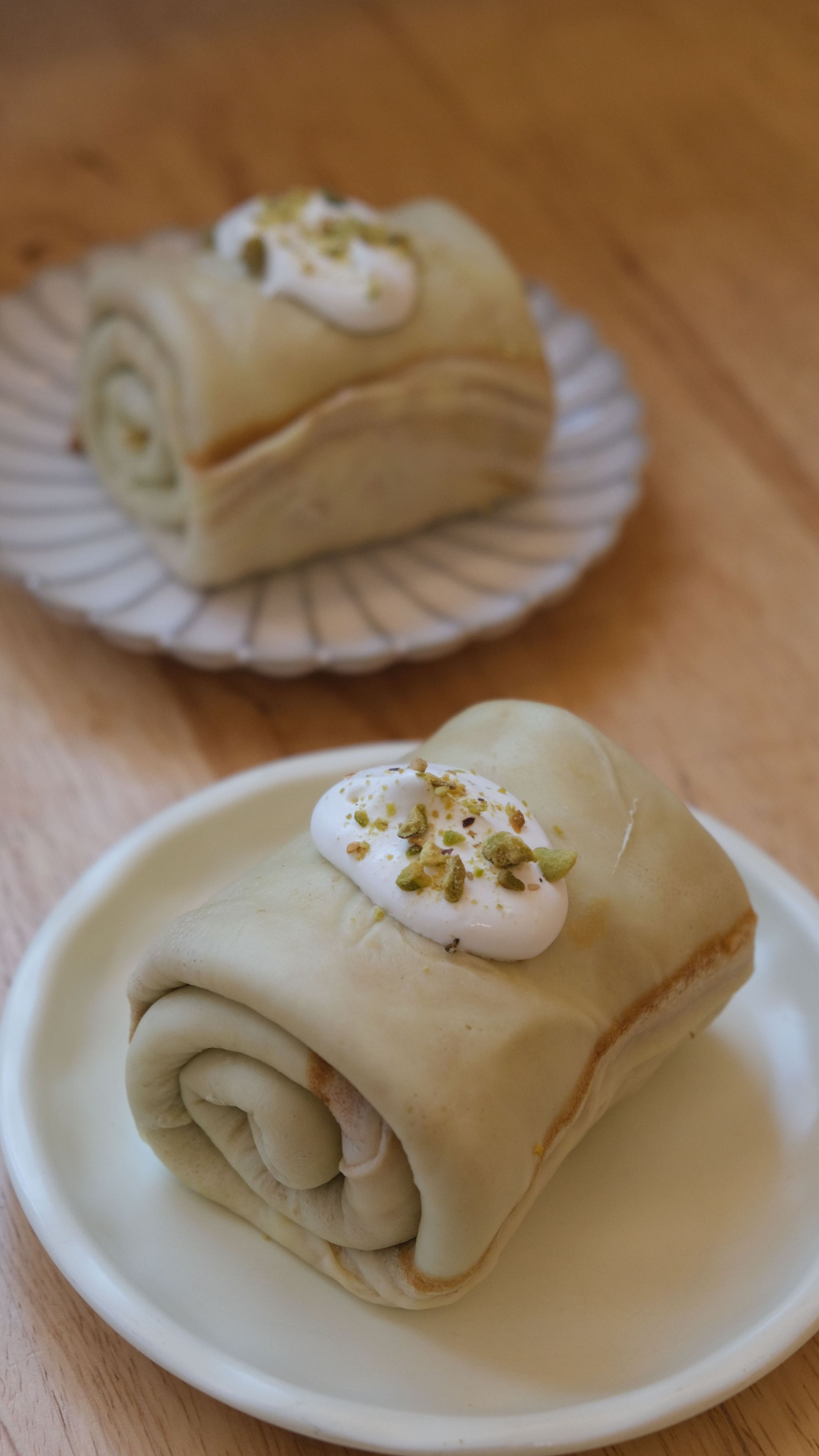 開心果薄餅捲