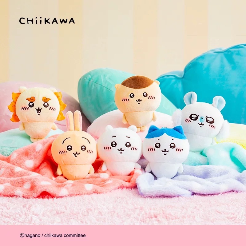 吉伊卡哇Chiikawa 小腳系列毛絨掛飾 官方正品週邊