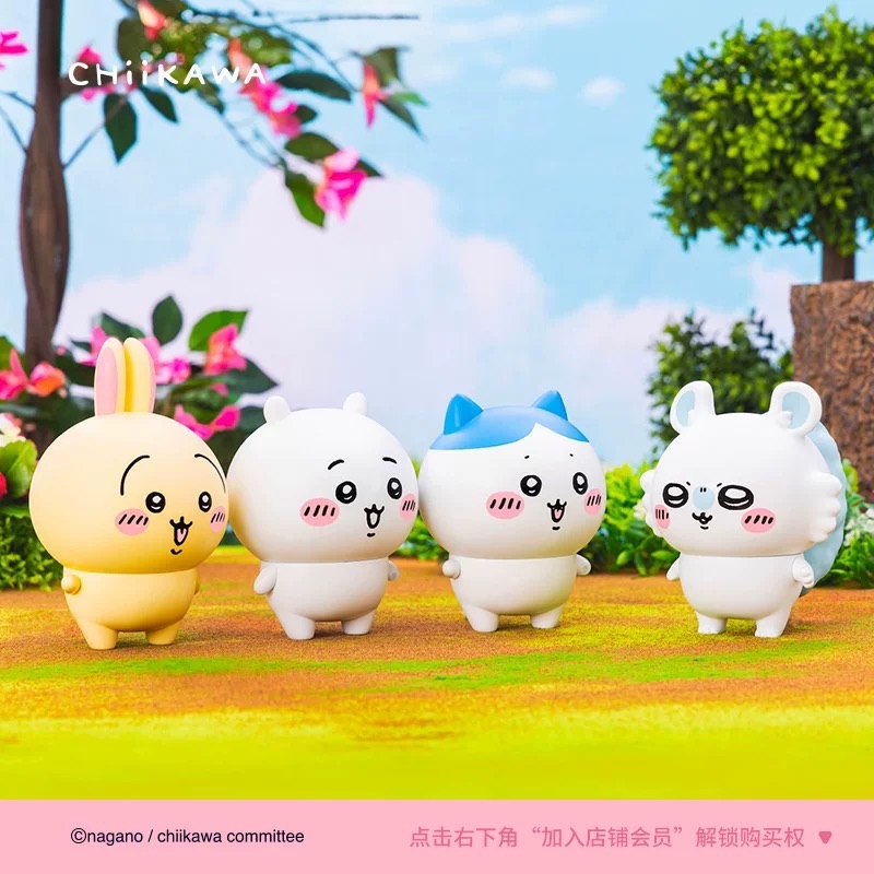 吉伊卡哇Chiikawa 立體模型系列手辦擺飾 官方正品週邊