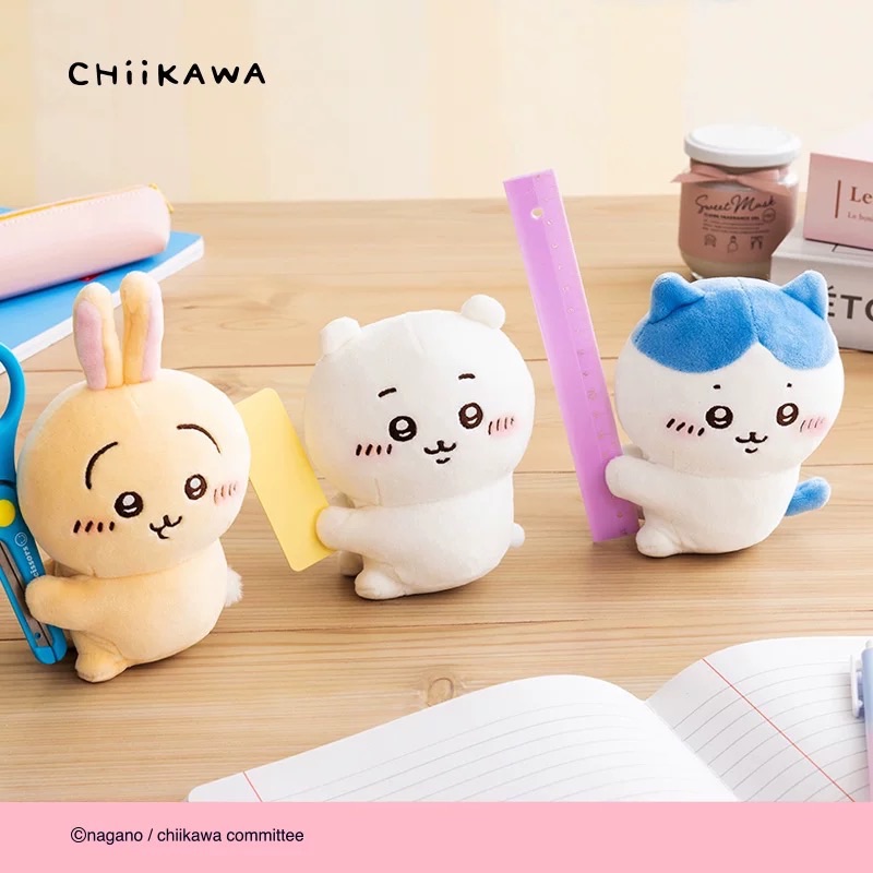 吉伊卡哇chiikawa 夾子毛絨系列毛絨掛件 官方正品週邊