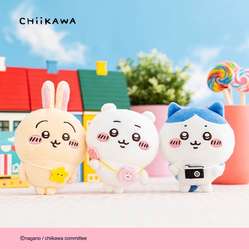 吉伊卡哇chiikawa 出遊系列毛絨掛飾 官方正品週邊