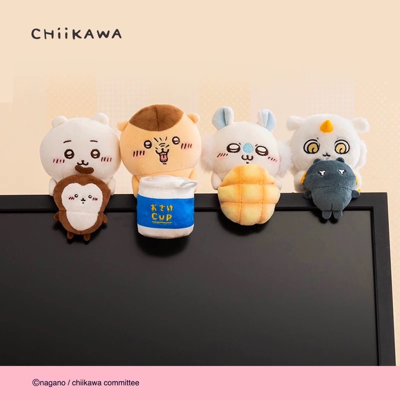 吉伊卡哇CHIIKAWA 電腦螢幕掛毛絨 官方正品週邊