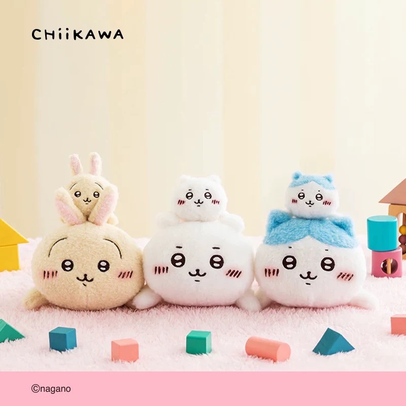吉伊卡哇chiikawa 毛茸茸系列趴姿毛絨掛件 官方正品週邊