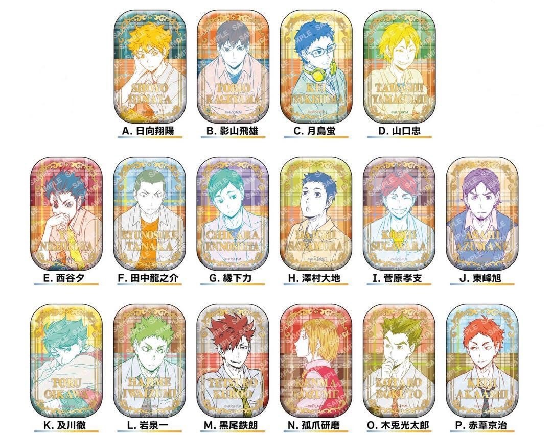 日版《排球少年》燙金方初代 ㄧ彈 限量收藏