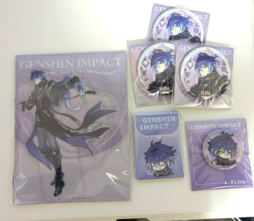 官方周邊-基尼奇、歐洛倫、菲林斯。