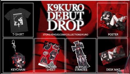 K9KURO出道周邊