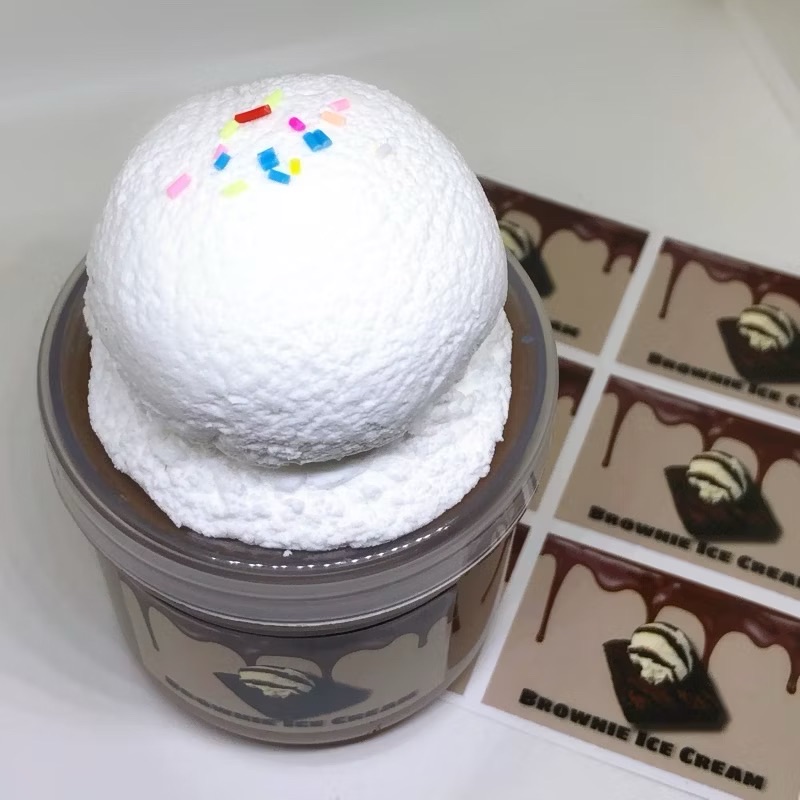 現貨❗️巧克力黏土史萊姆🍫巧克力香好揉捏好戳