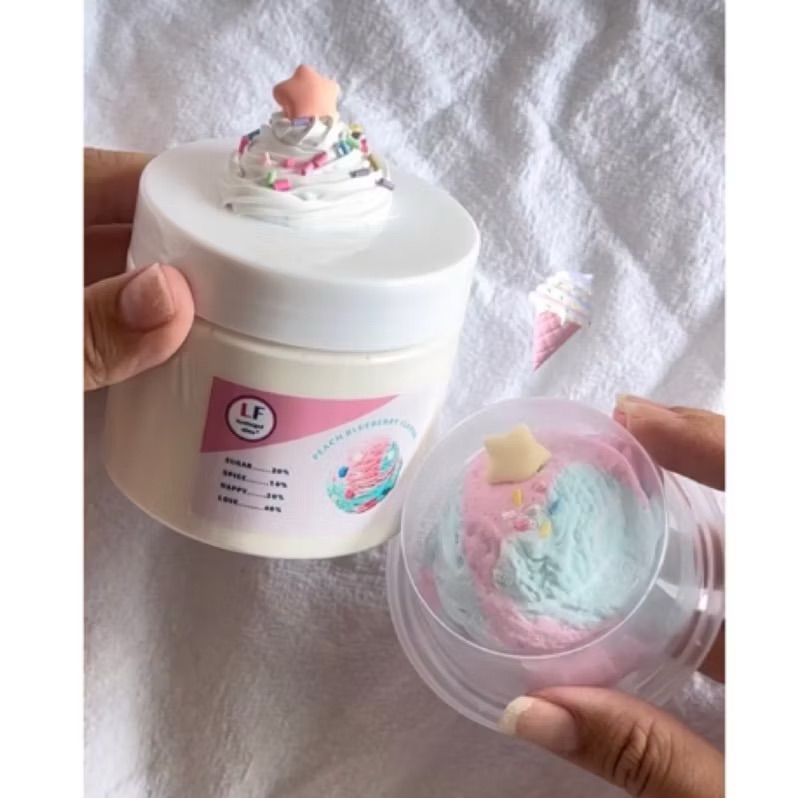 限量❗️優格冰淇淋史萊姆 起泡膠🍦🤍