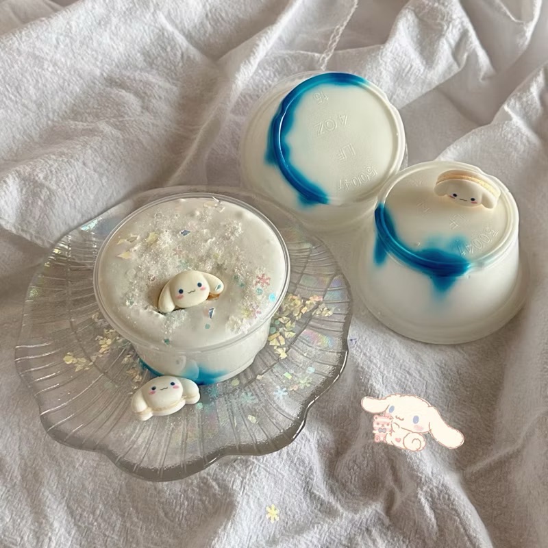 史萊姆Slime 起泡膠 厚實質地🩵🤍