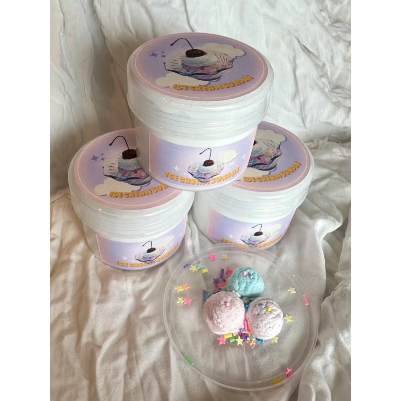 聖代冰淇淋史萊姆Slime🍦🍉