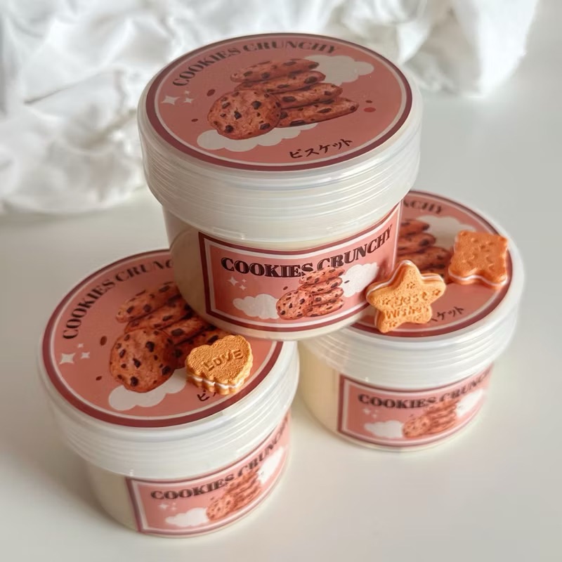 餅乾脆脆史萊姆Slime🍪起泡膠