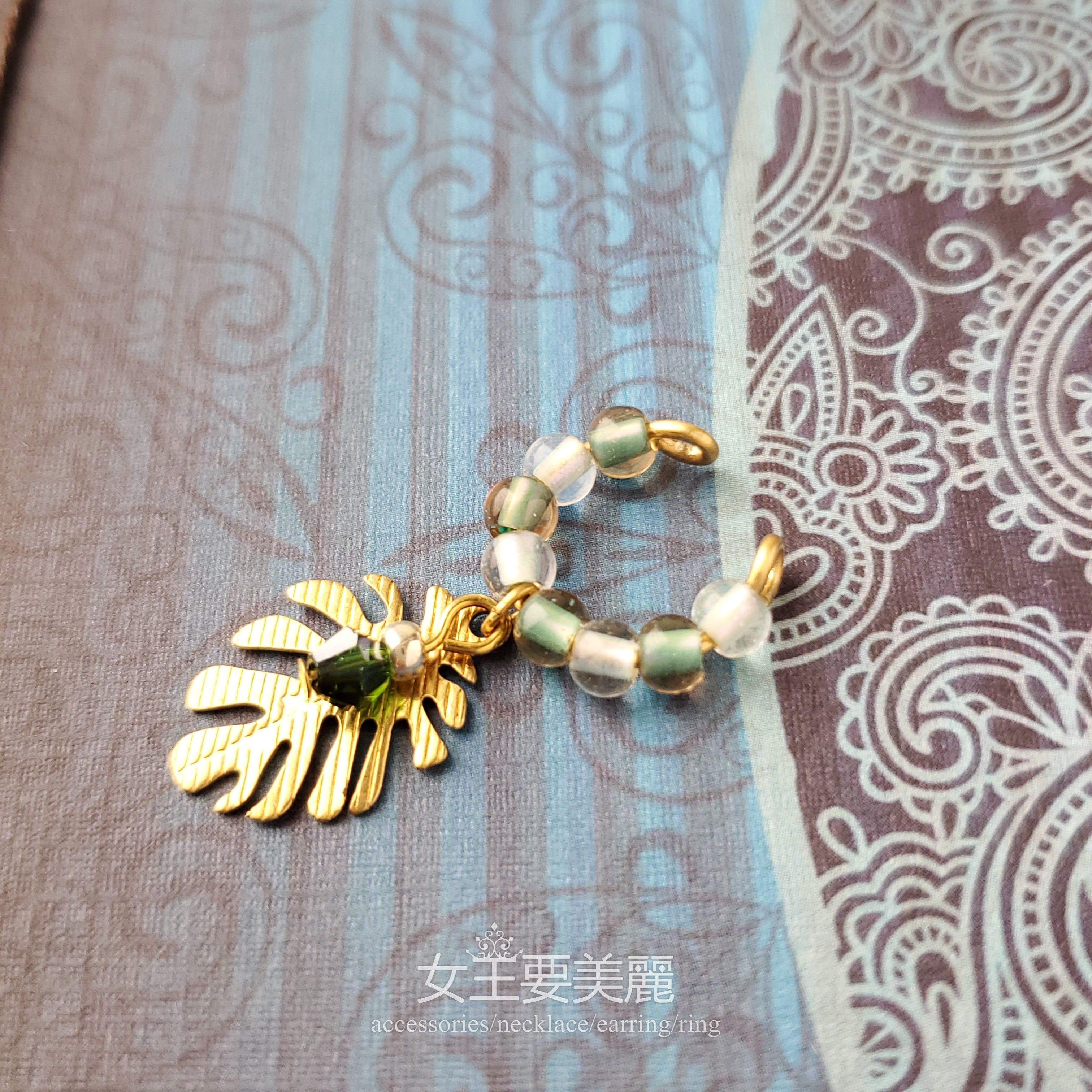 熱帶風情．耳骨夾H074