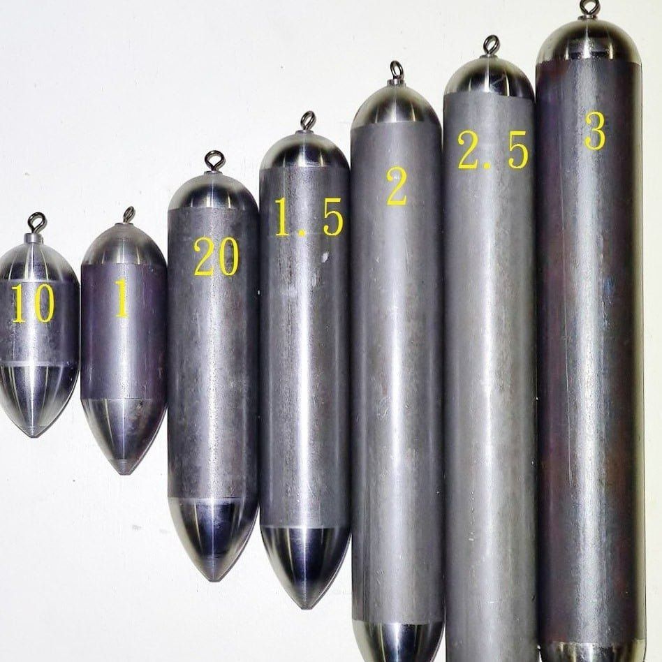 船釣 敲底 碳鋼美式轉環鐵條（每標10公斤限重）