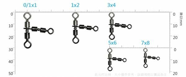 鼎立三叉 高速 親子 轉環（台灣製造） 50入-100入