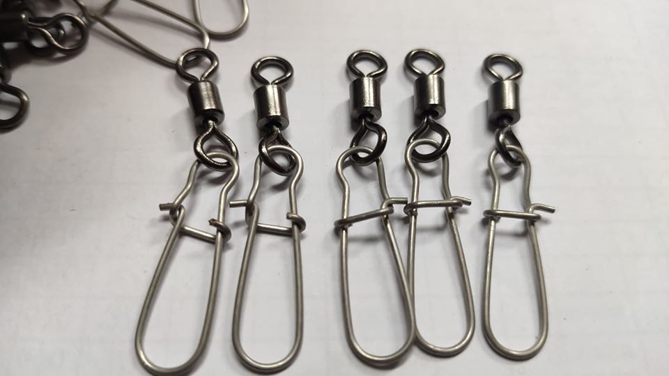 敲底 捨棄線連結0/2轉環+7#別針