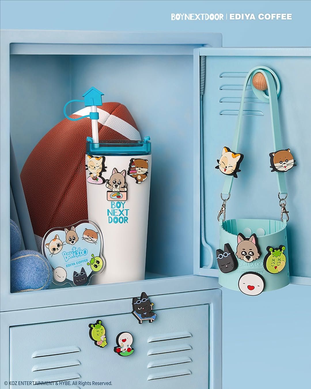 EDIYA X BOYNEXTDOOR 咖啡聯名週邊