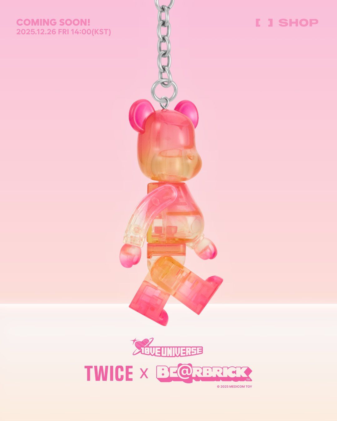 TWICE x BE@RBRICK 聯名庫柏力克熊（現貨釋出）