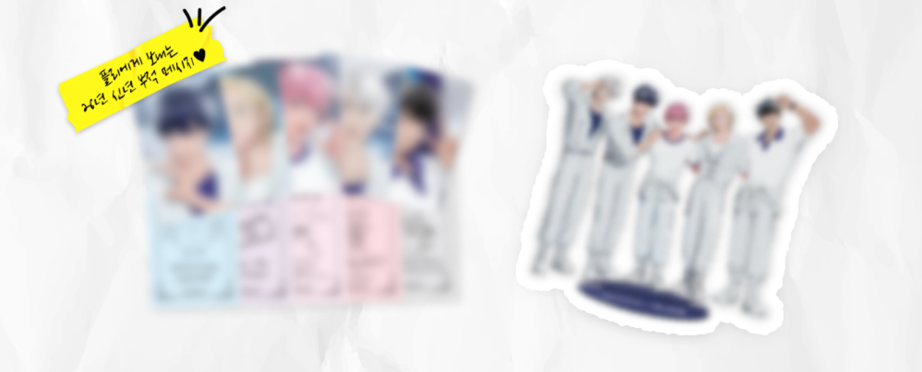 PLAVE X MEDIHEAL 贈品活動 送照片卡+團體壓克力立牌