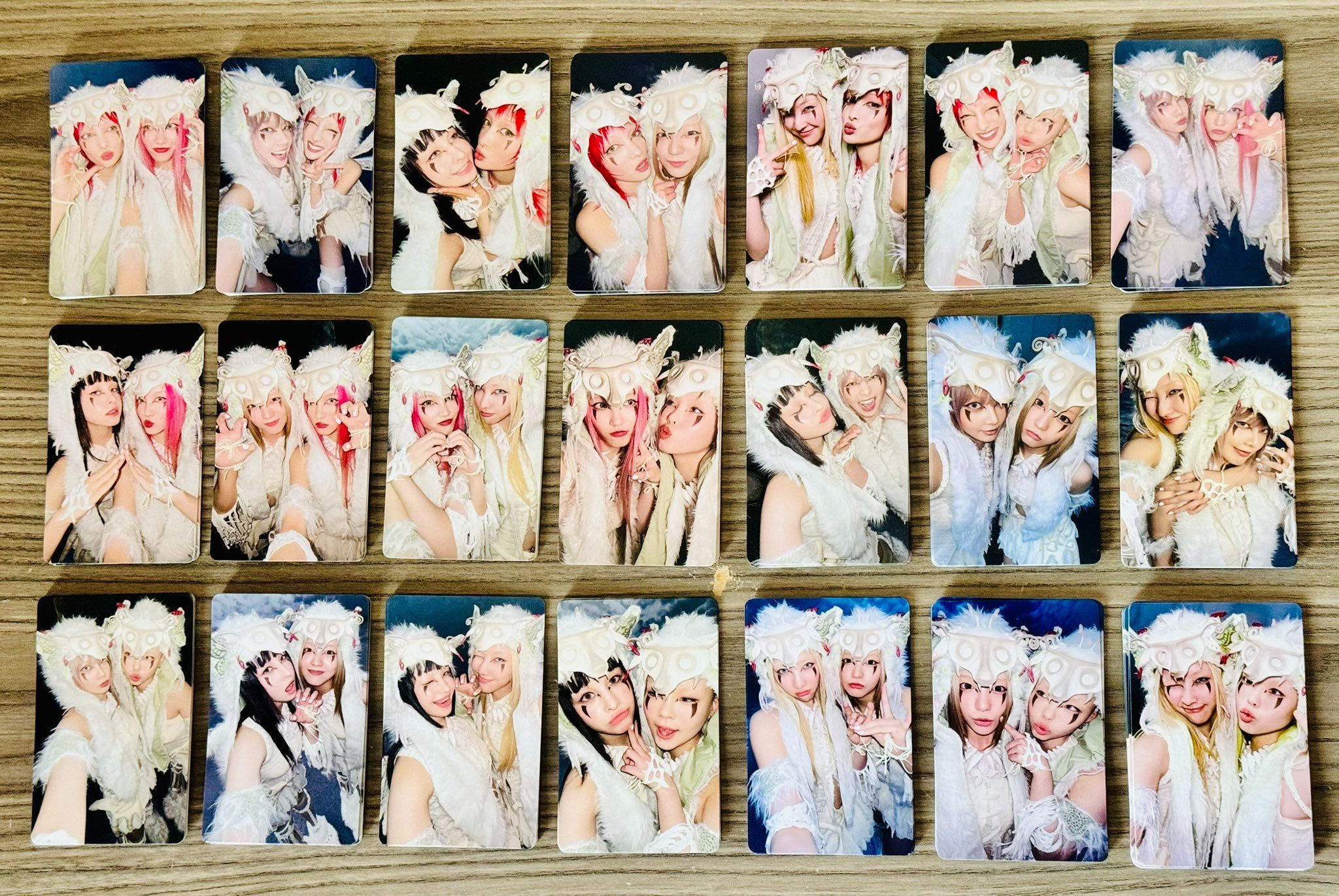 XG 日本加場公演 新版雙人卡 LD set 現貨