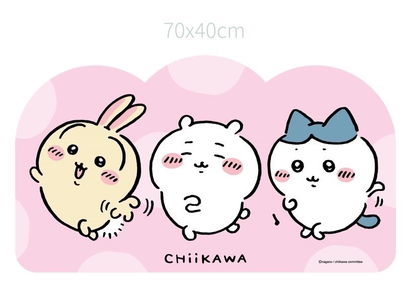 吉伊卡哇造型科技布地墊－歡樂款