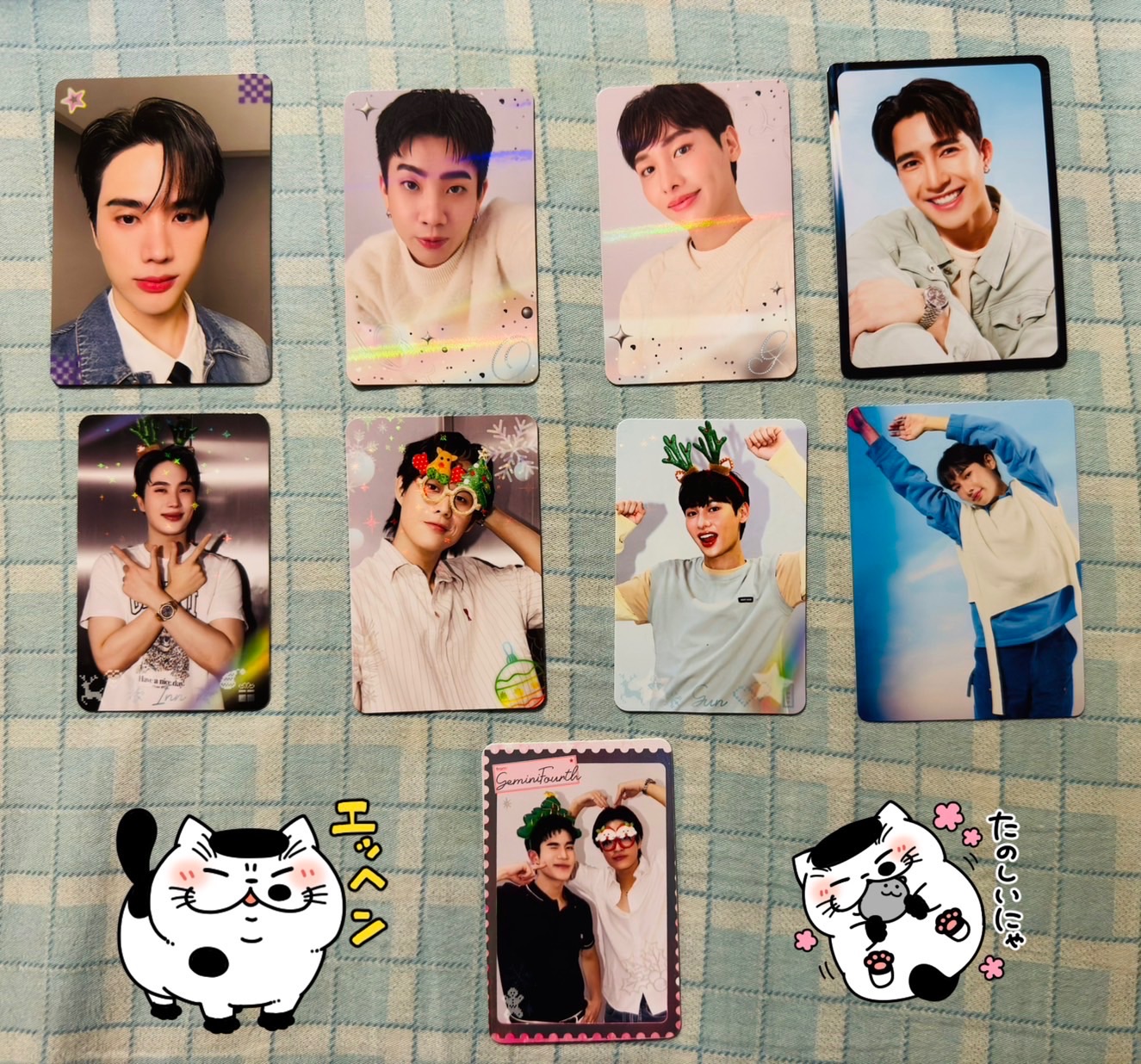 聖誕卡、日本＆泰國自拍、Happy Weekend