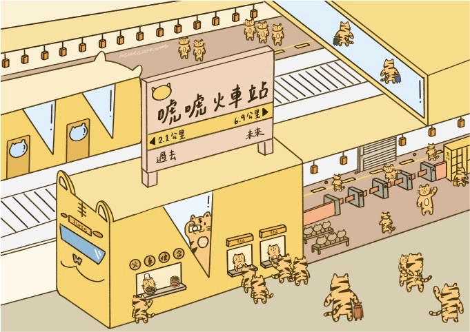 歡迎光臨唬唬市 明信片