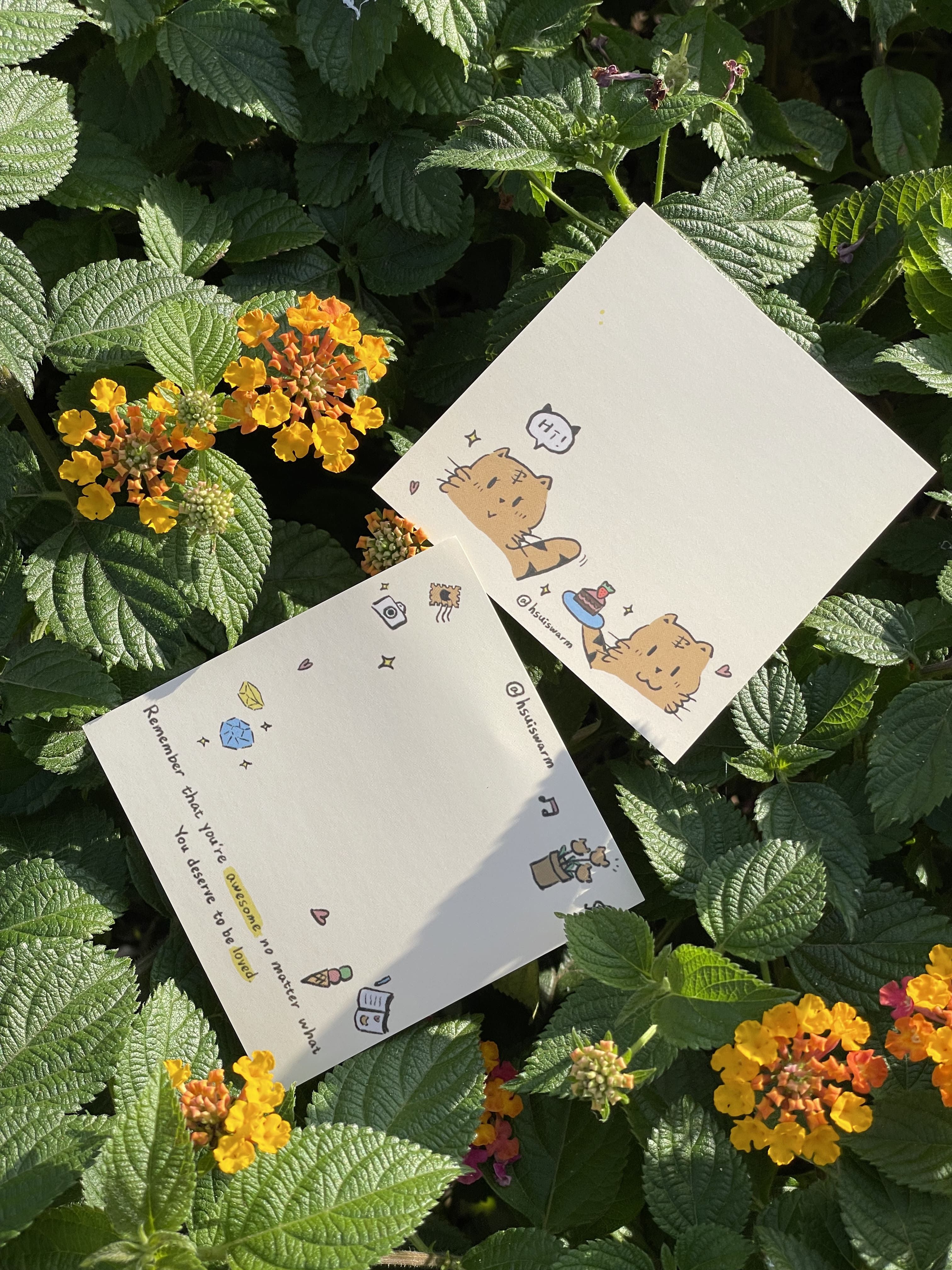 煦歡的一切 便條紙