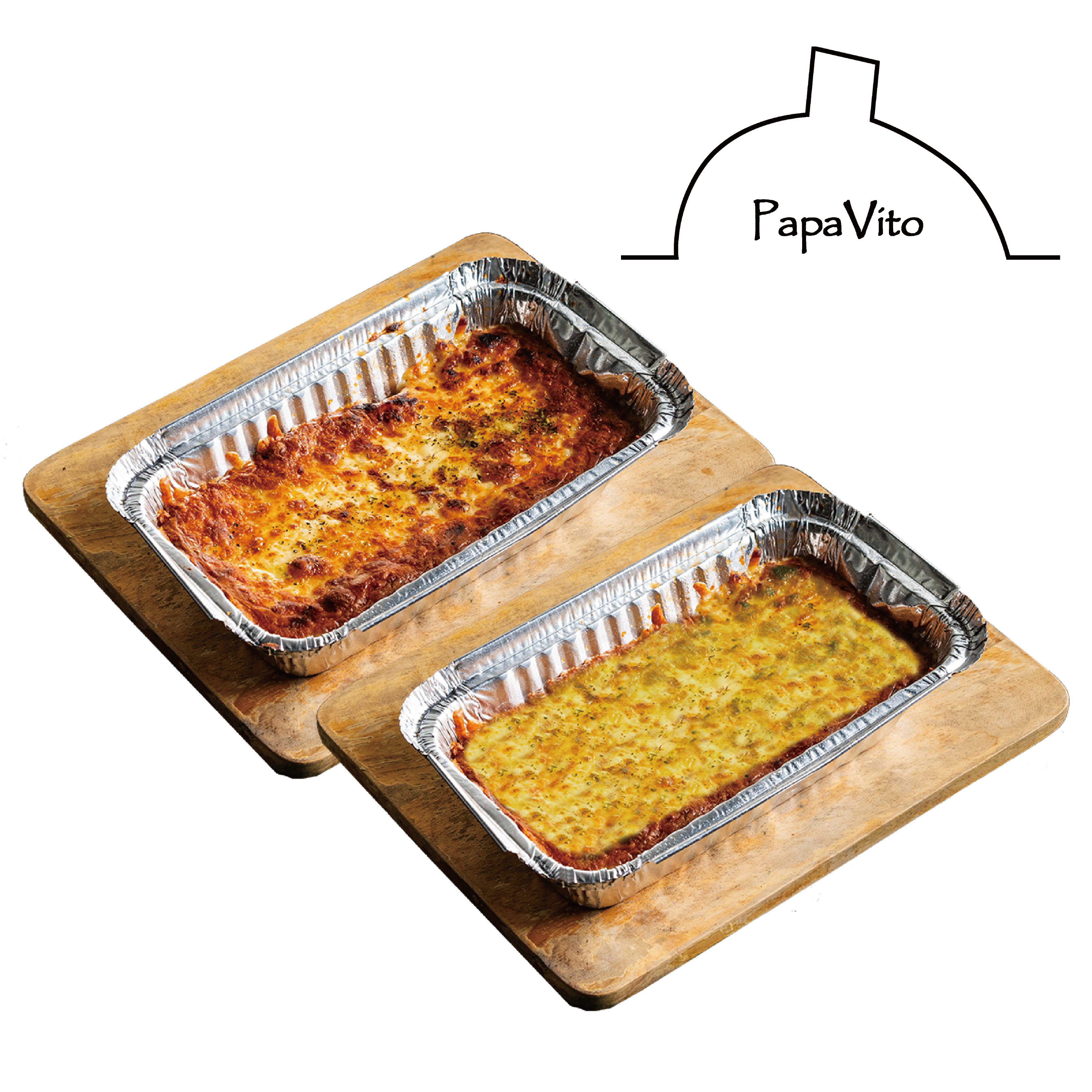 Papa Vito 麵麵組合包（10入） Lasagne/Mac ＆ Cheese Combo 請於備註中填寫分別數量