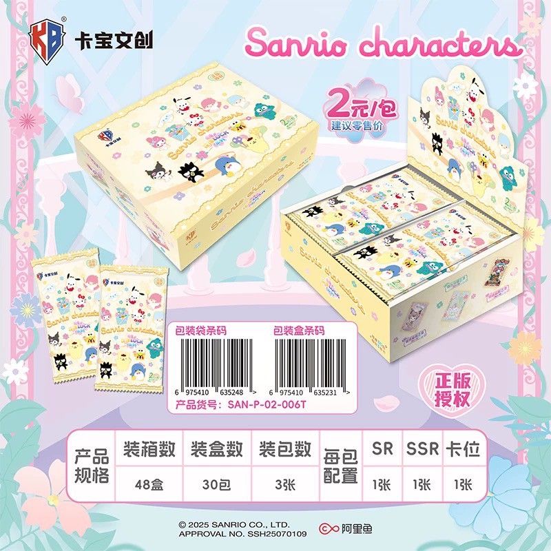 『預購』✨三麗鷗 第六彈2元包