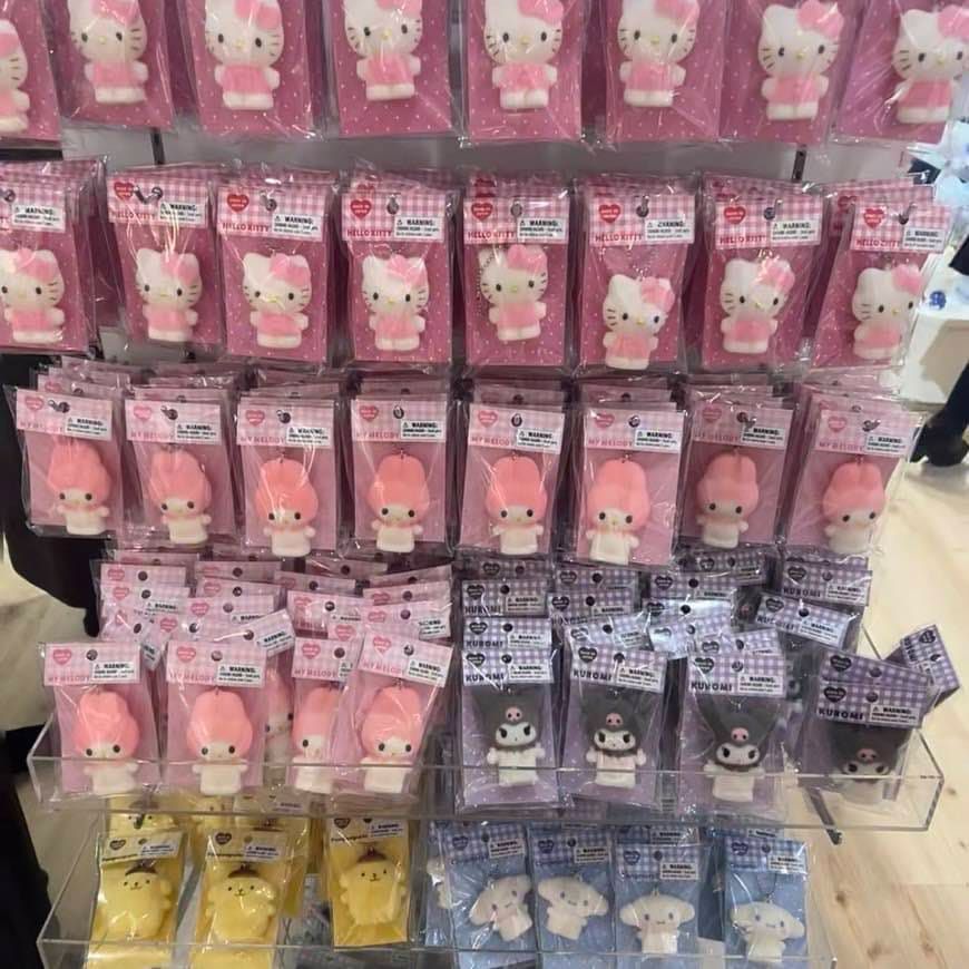 🇯🇵三麗鷗植絨捏捏吊飾