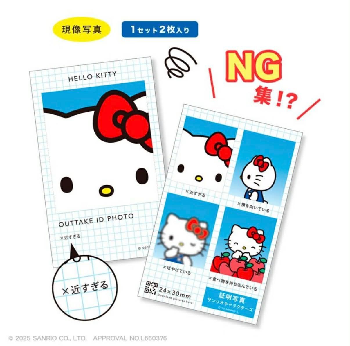 正版 三麗鷗 證件照盲包