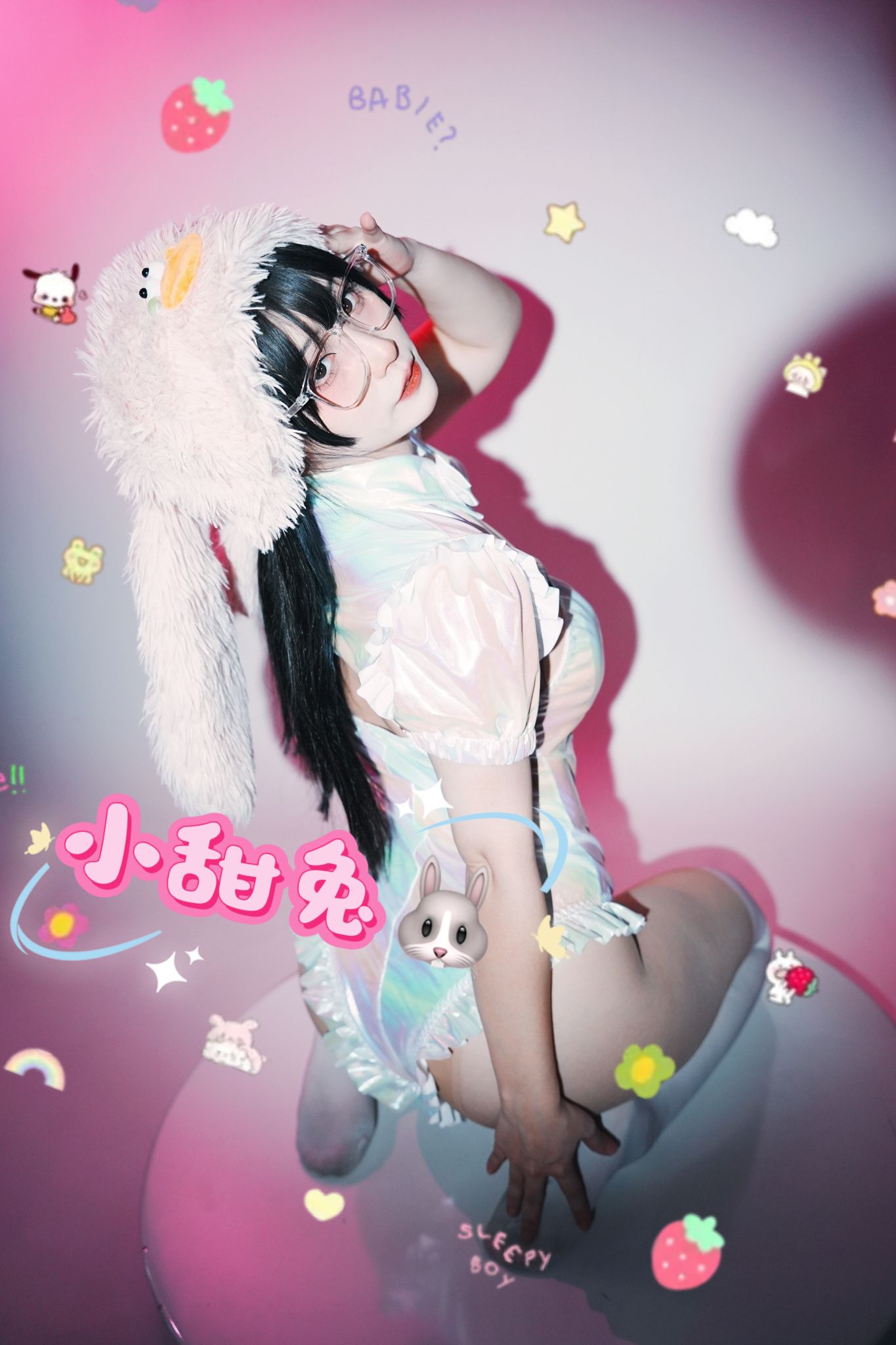 張漓小甜兔系列-照片（4款造型）