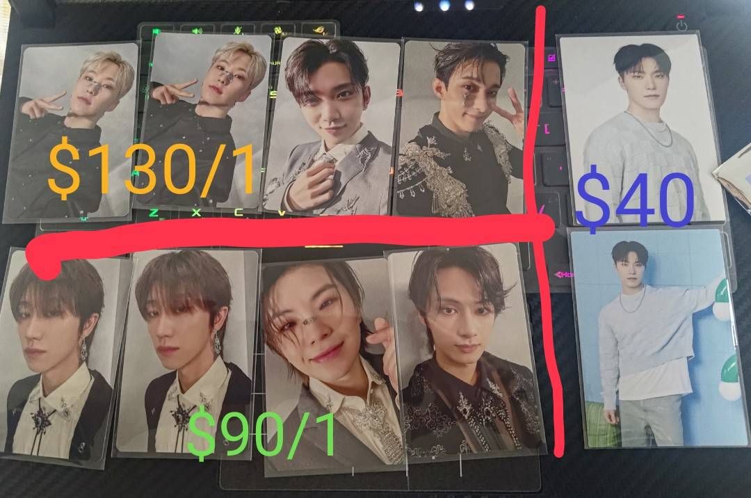 已拆卡包、日專