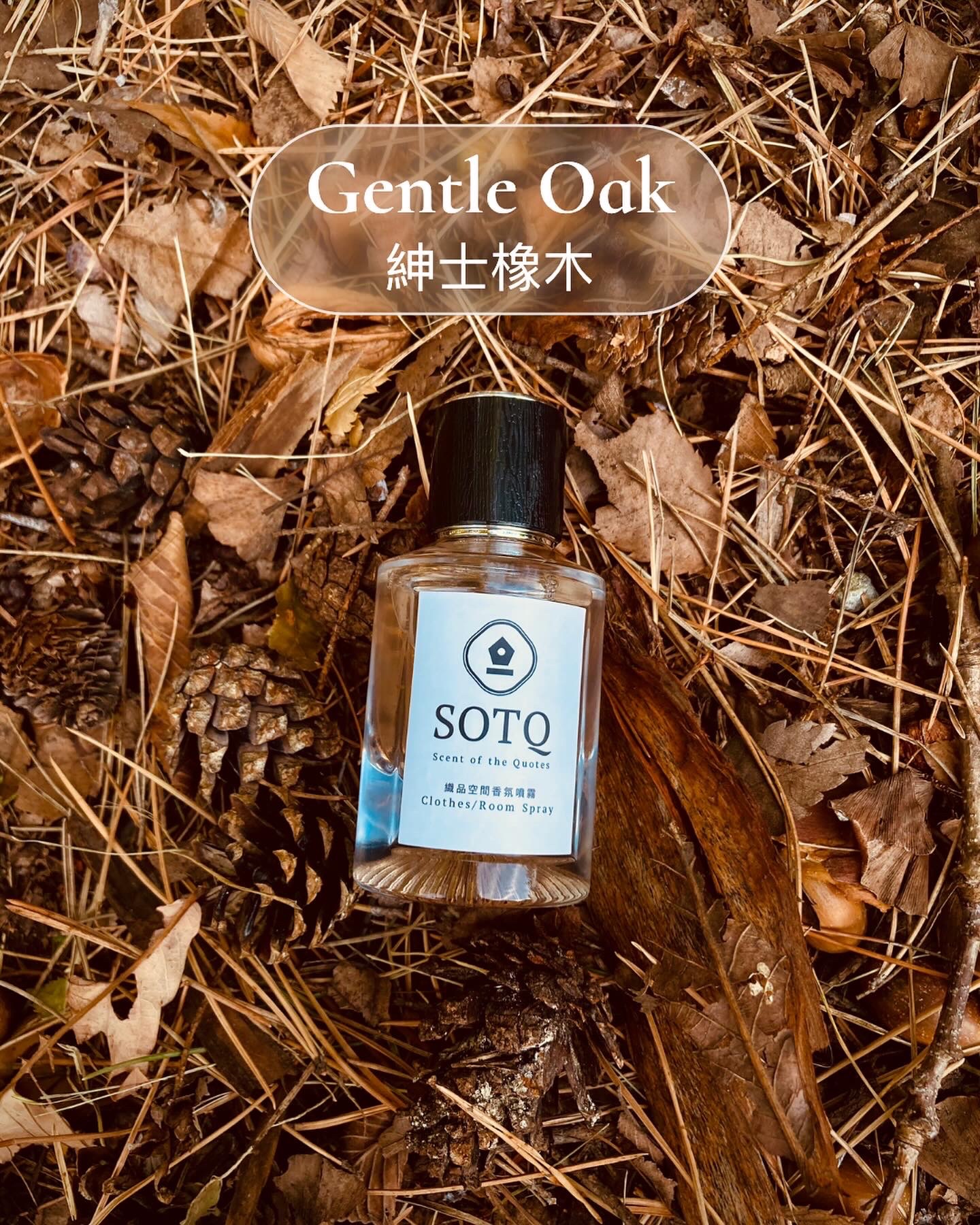 《Gentle Oak 紳士橡木》織品空間芳香噴霧
