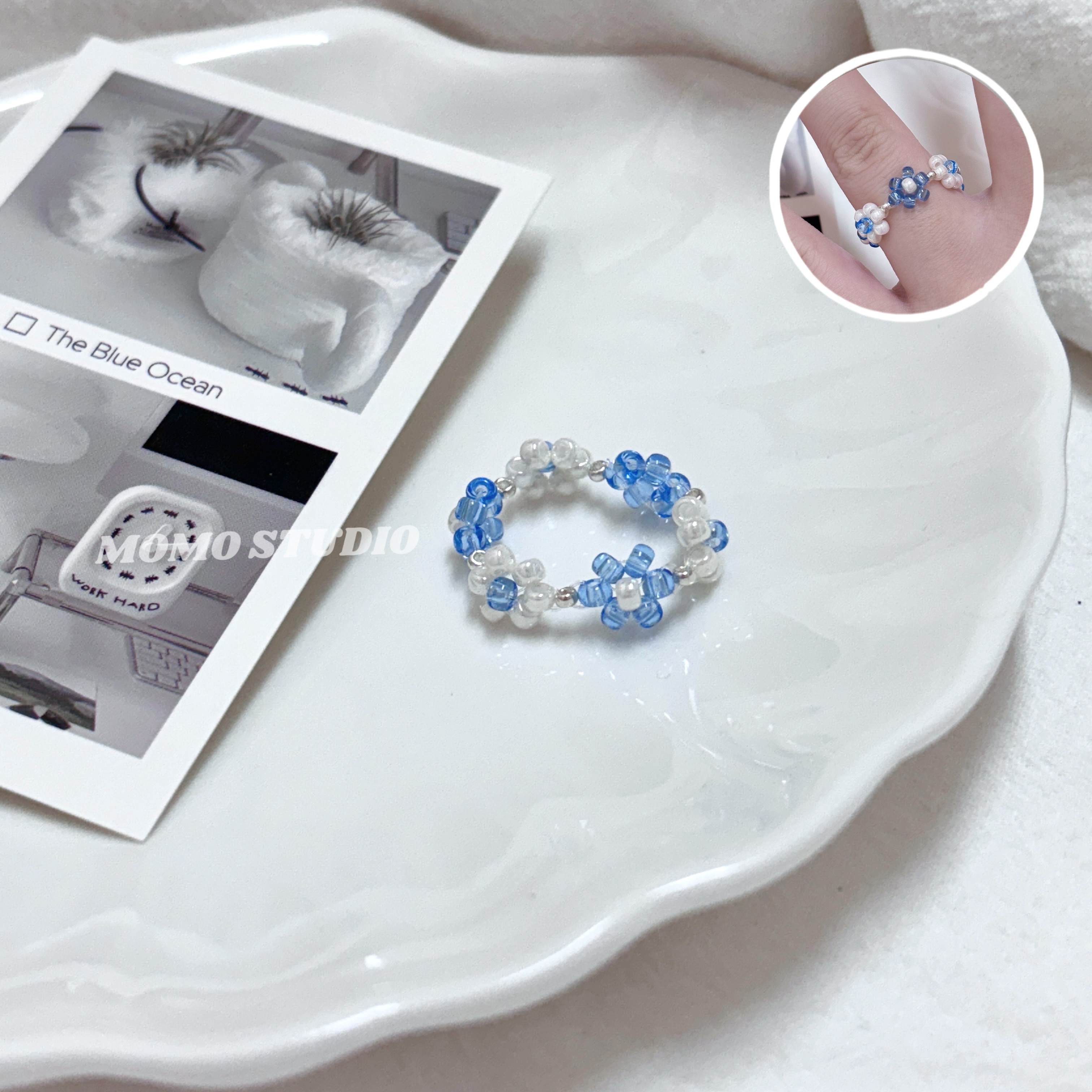 MOMO串珠戒指-《夢境花園》特殊款