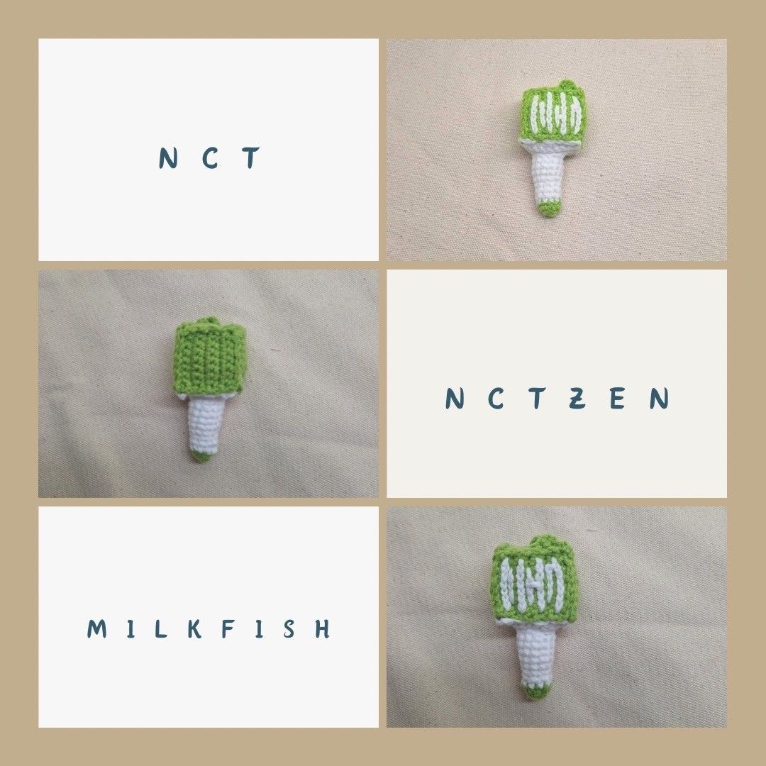 NCT手工針織應援棒