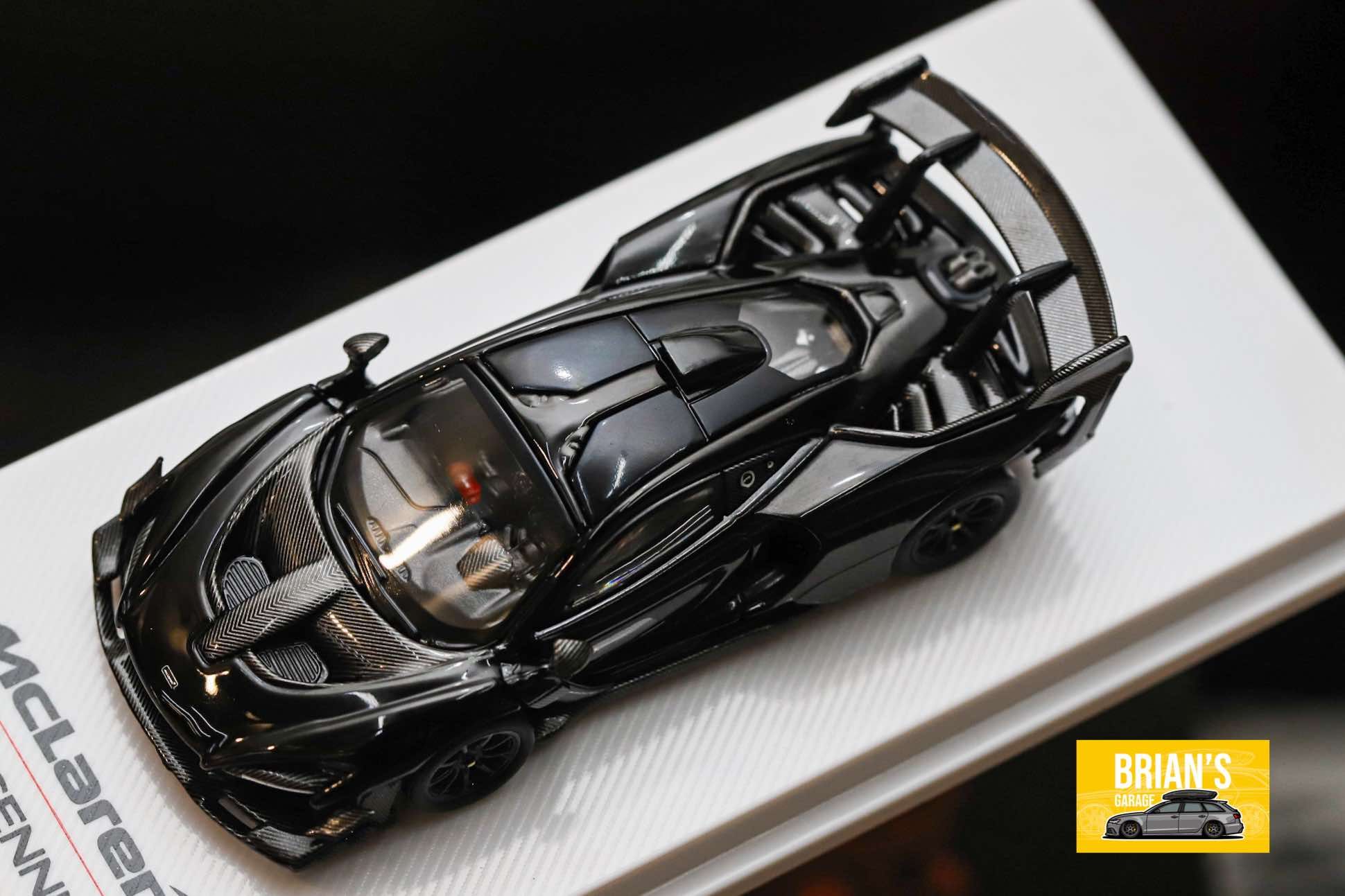 Cm Model 1/64  Mclaren SennaGTR Black 黑色