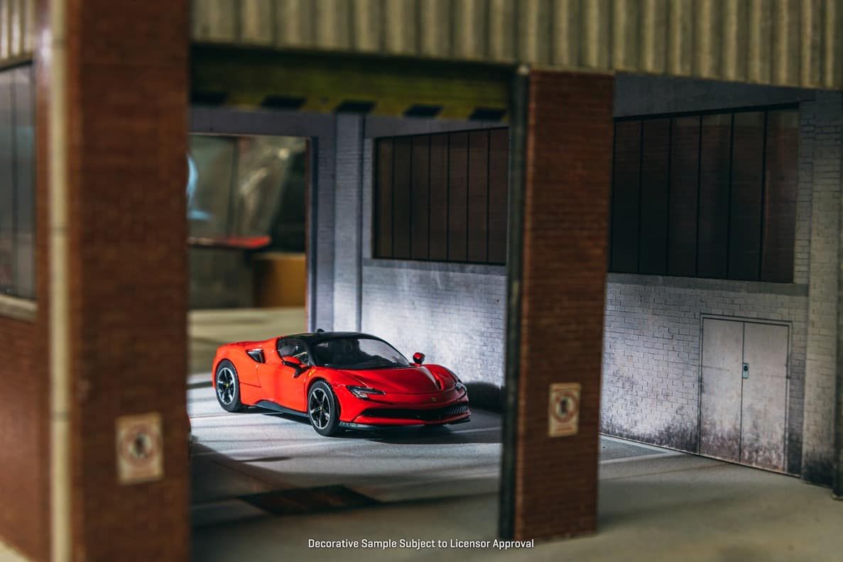 法拉利「原廠雜誌  車+雜誌」FERRARI GT 1/64 SF90 STRADALE