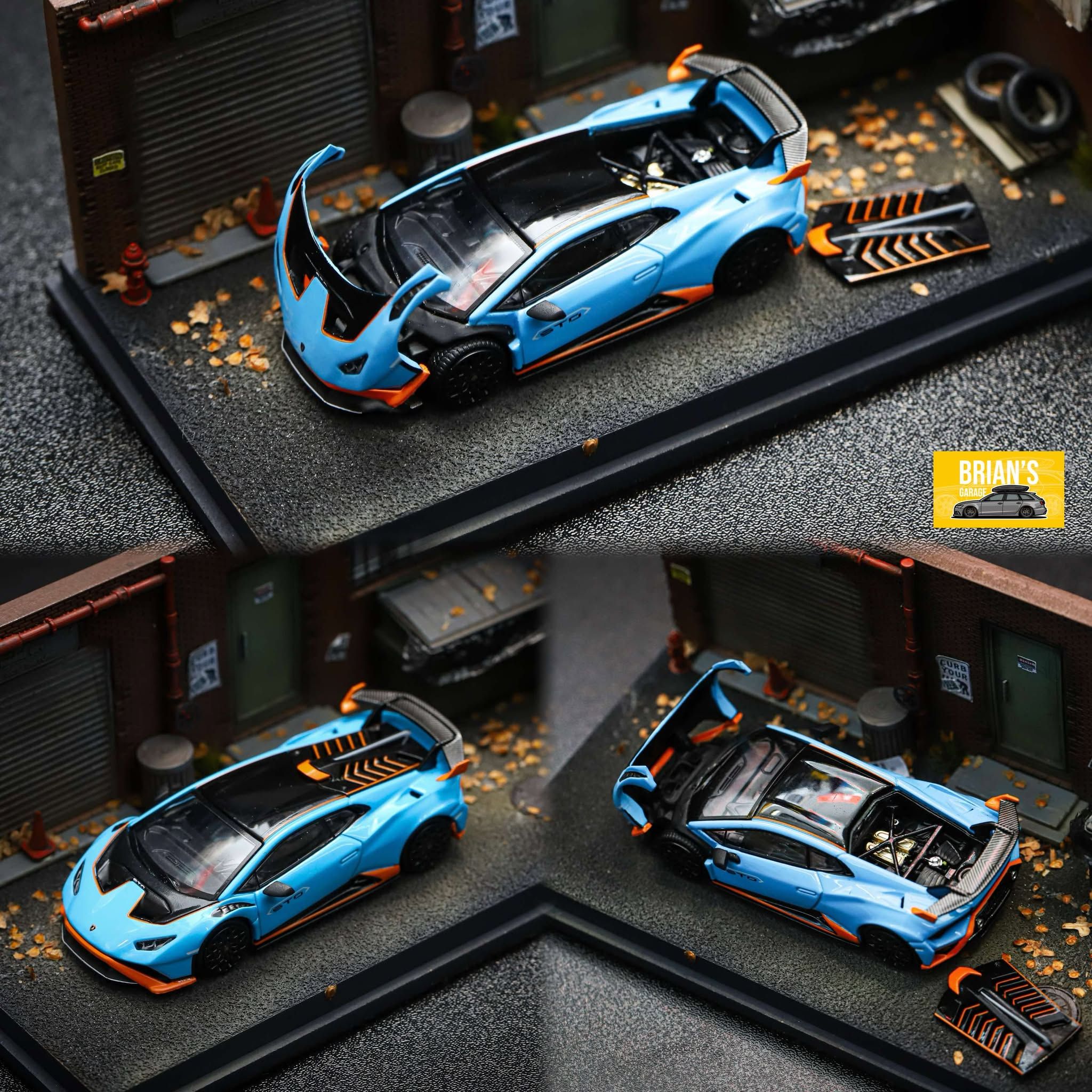 POP RACE 1/64 LAMBORGHINI HURACÁN STO