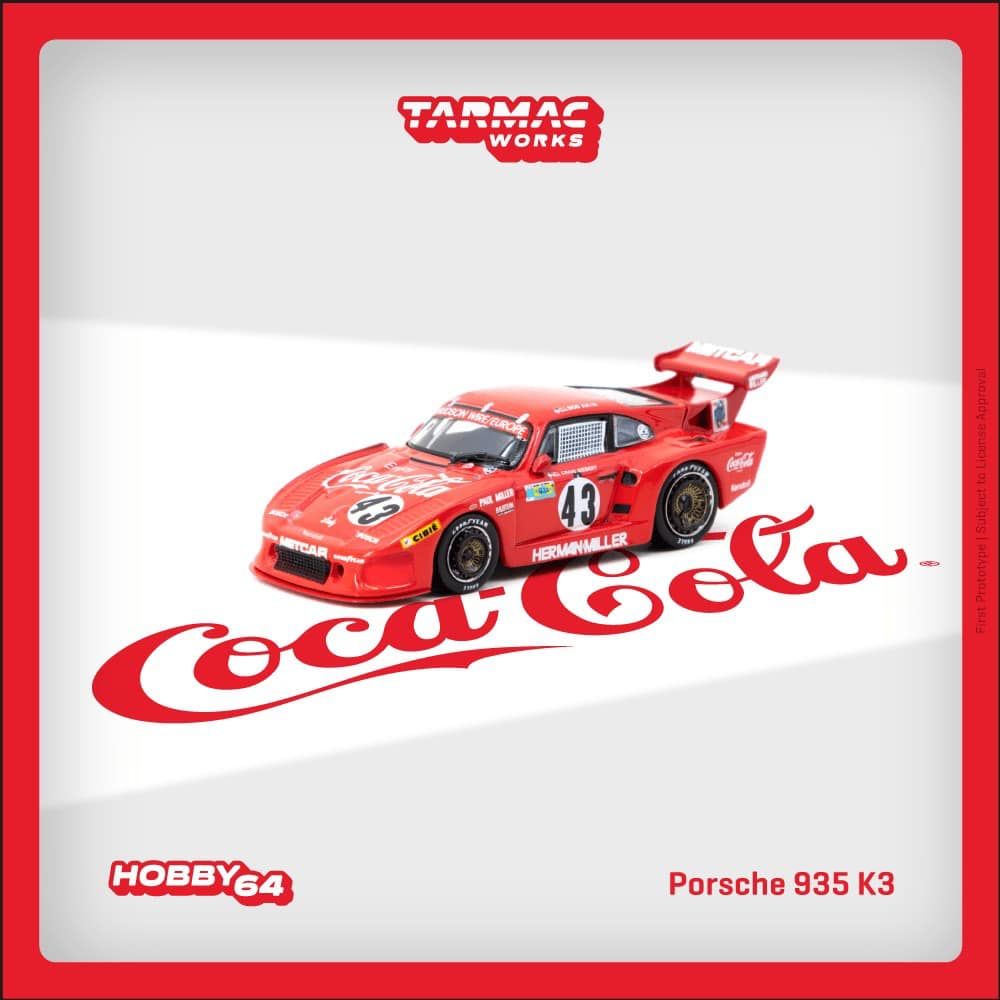 TARMAC WORKS 1/64 Porsche 935 K3 24h of Le Mans 1981