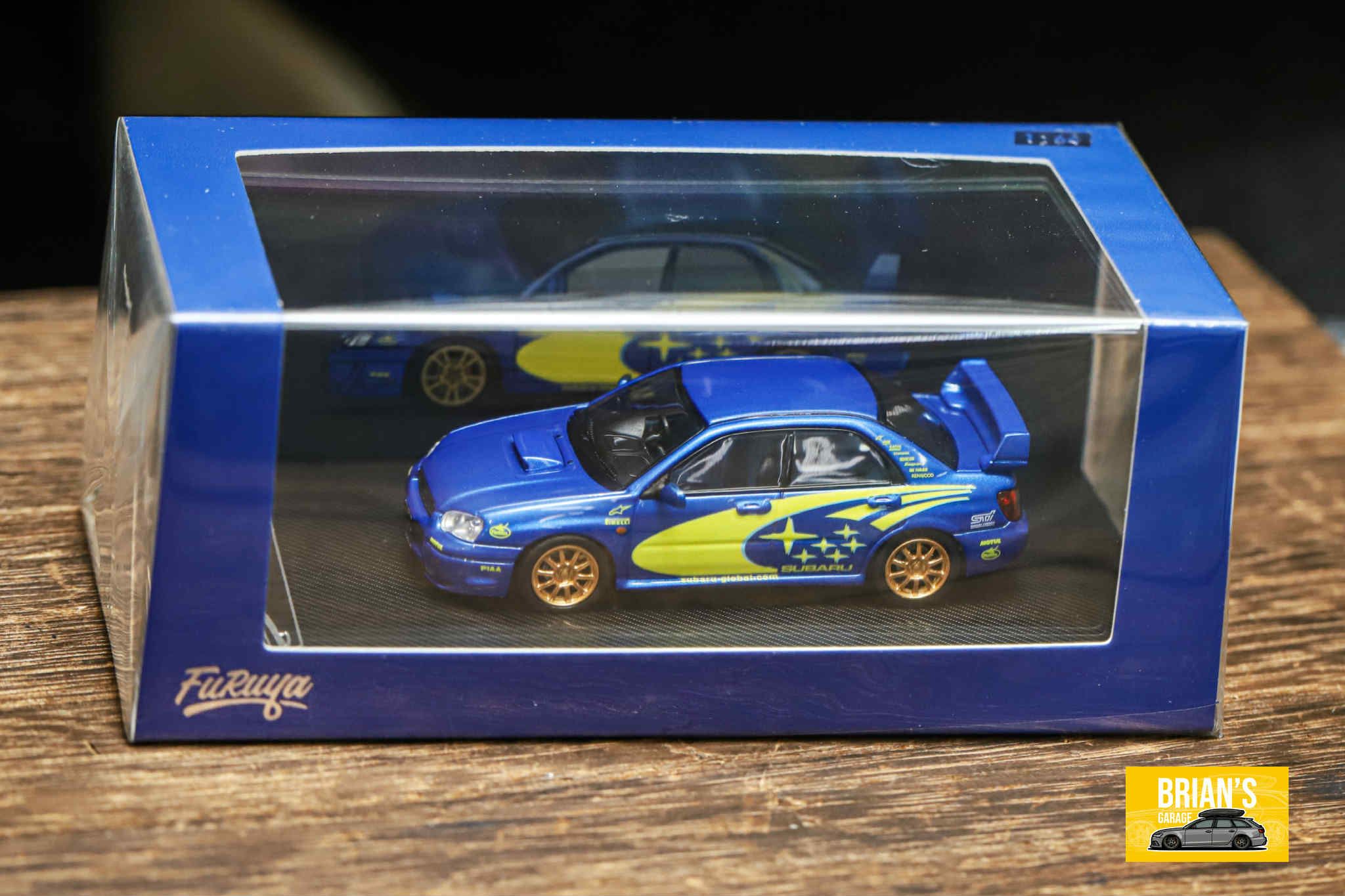 Furuya 1/64 Subaru Impreza GDB WRX STi 八代 拉力塗裝