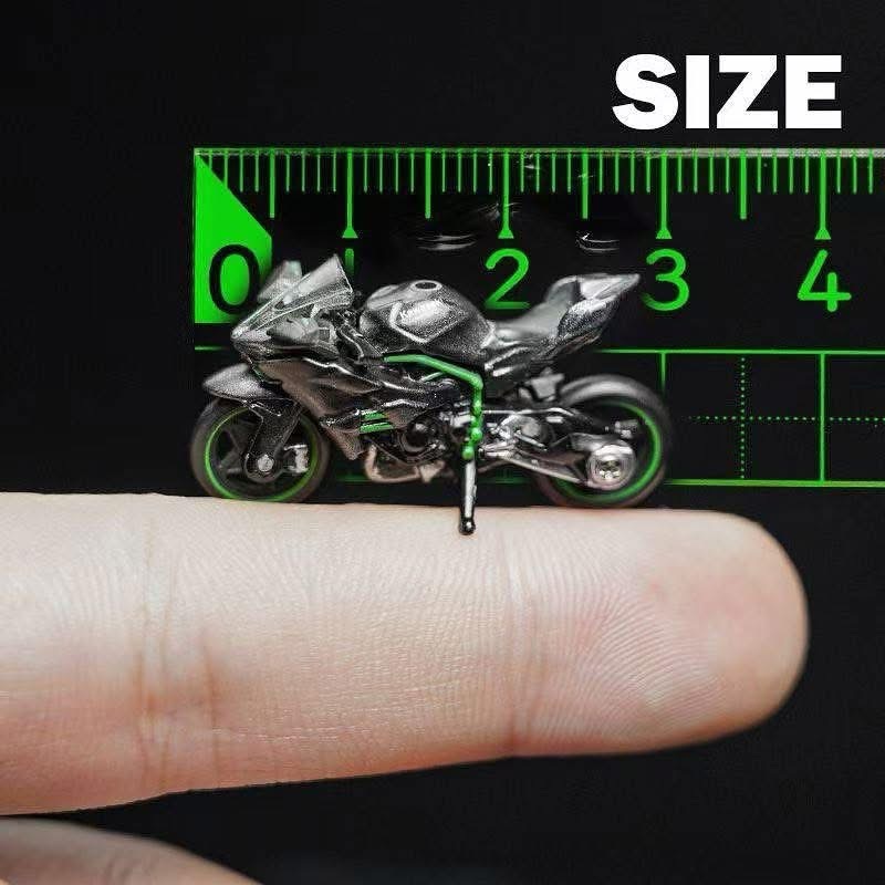 1/64 川崎H2R 合金車 輪子可轉