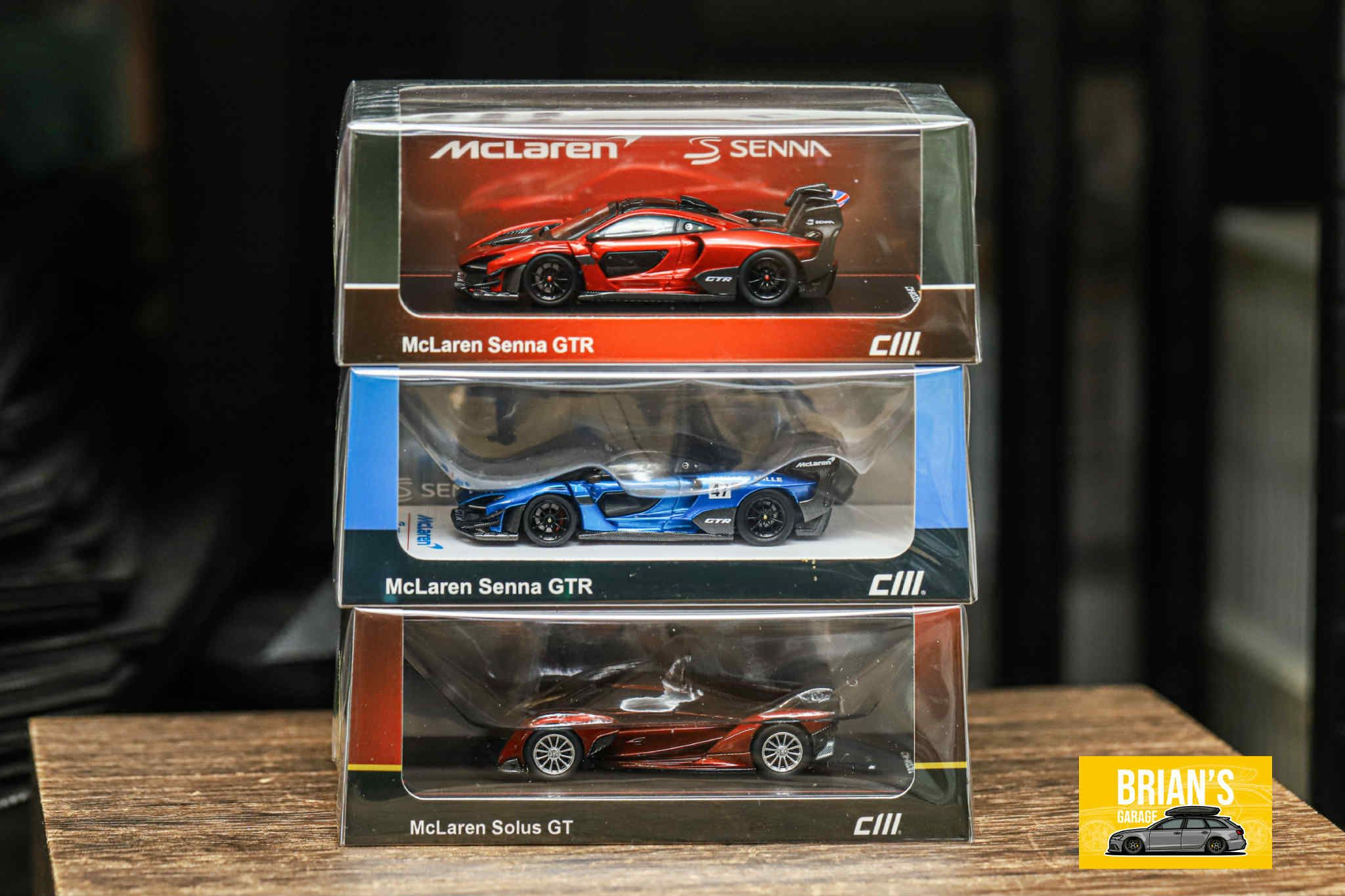 CM MODEL 1/64 SENNA GTR 、SOLUS GT