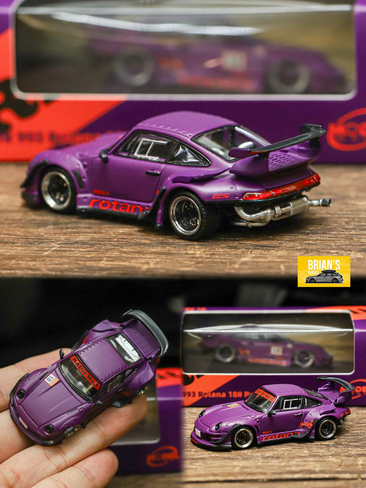 ModelModel 1/64 | MM64 RWB 993 Rotana 合金車 可嚕