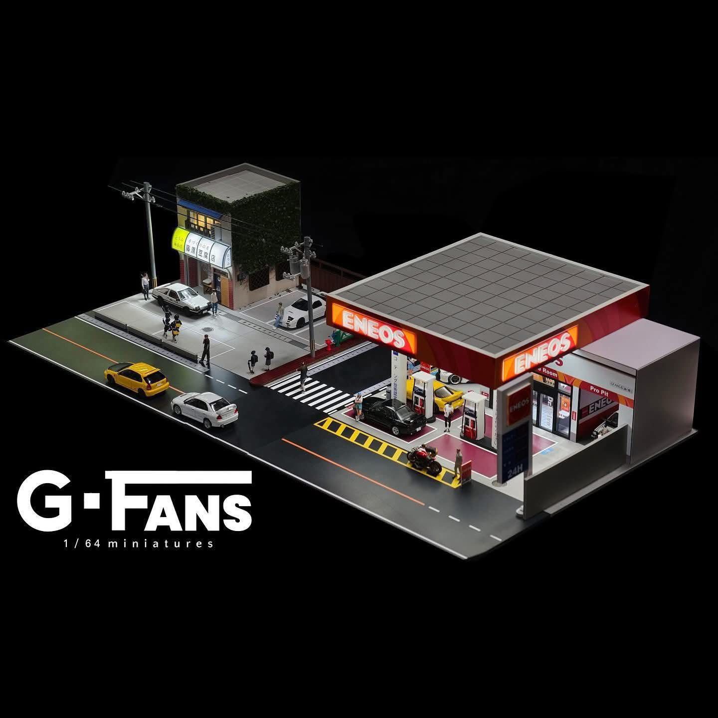 G-FANS 藤原豆腐店 / ENEOS加油站