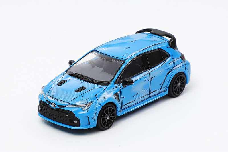 GCD 1/64 Toyota GR Corolla 水藍漫畫版