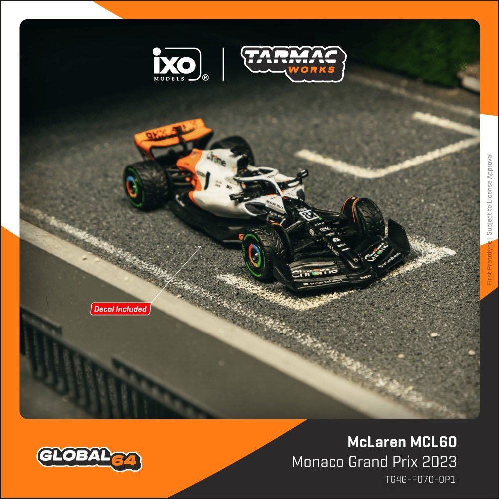 McLaren MCL60 Monaco Grand Prix 2023